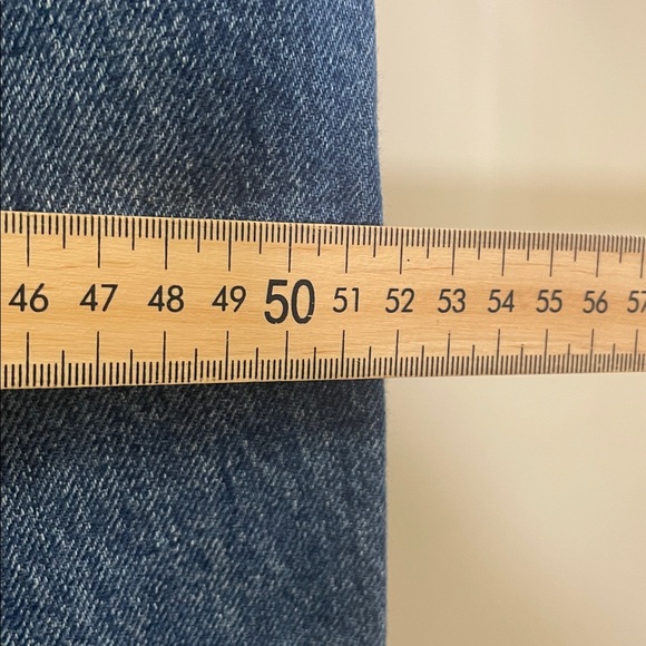 Aritzia - The Nina Stovepipe Highrise Tapered Organic Denim Jeans Blue  30 x 31 - Picture 10 of 14